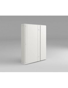 Genrod 907092cq  Gabinete 160 Bocas 750 X  900 X 200 Serie Q C/contrafrente Con Pta Ciega P/termicas Din S/ Ducto Lateral Est 2