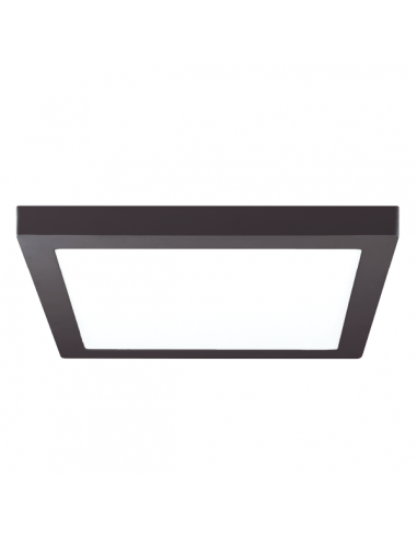 Interelec 404909 Plafon Led Negro...